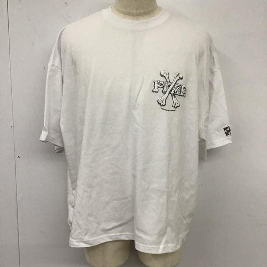 フリークスストア FREAK S STORE Tシャツ 半袖 1226390000001 PIZZANISTA コラボレーション バックプリント M ロゴ、文字 白 / ホワイト /  メンズ USED 古着 中古 10112160