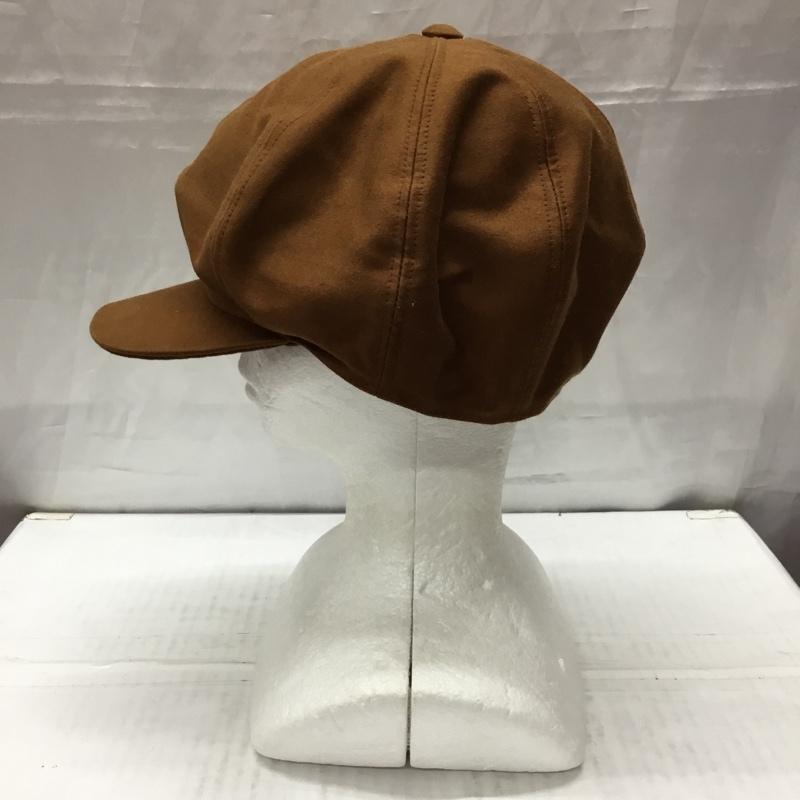 ダッパーズ DAPPER S 帽子 キャップ キャスケット 無地 茶 / ブラウン /  メンズ USED 古着 中古 10111236
