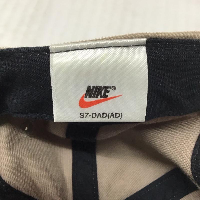 ナイキ NIKE 帽子 キャップ コットン ワンポイント ベージュ / ベージュ /  メンズ USED 古着 中古 10113445