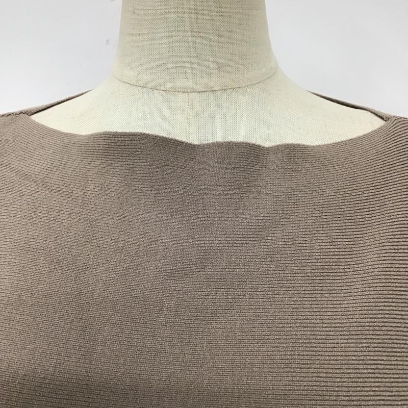 フィフス fifth ニット、セーター 長袖 M 無地 茶 / ブラウン /  レディース USED 古着 中古 10121363