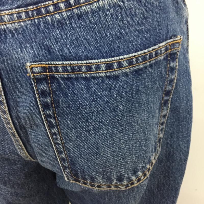 アズールバイマウジー AZUL BY MOUSSY パンツ デニム、ジーンズ 250CAH11-308G パッチワークデニムストレート デニムパンツ スリムパンツ S 無地 インディゴ / インディゴ /  レディース USED 古着 中古 10110102