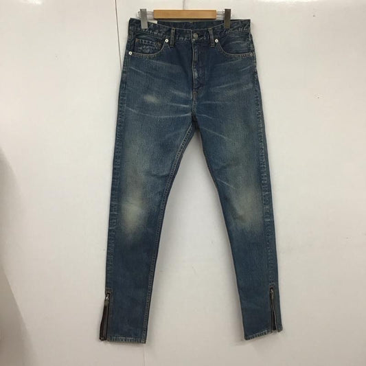 ザレターズ The Letters パンツ デニム、ジーンズ FW17-LDP001A サイドジップ M 無地 青 / ブルー /  メンズ USED 古着 中古 10111874