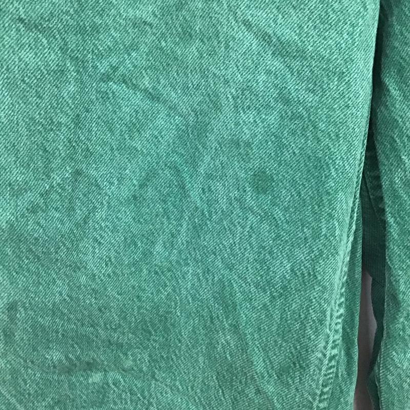 ザラ ZARA パンツ デニム、ジーンズ 6045 124 529 カラーデニム ハイウエスト 無地 緑 / グリーン /  レディース USED 古着 中古 10129188