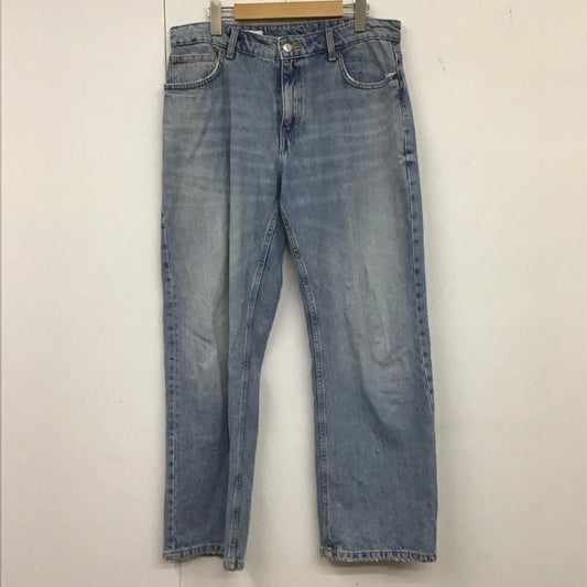 ザラ ZARA パンツ デニム、ジーンズ 40 無地 水色 / ライトブルー /  メンズ USED 古着 中古 10134977