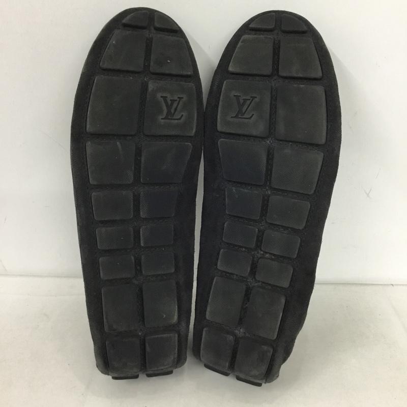 ルイヴィトン LOUIS VUITTON カジュアルシューズ カジュアルシューズ ND0145 ドライビングシューズ ダミエ 9 1/2  紺 / ネイビー /  メンズ USED 古着 中古 10149673