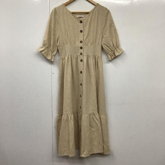 オリーブデオリーブ OLIVE des OLIVE ワンピース ロングスカート 1771100303 FREE 無地 アイボリー / アイボリー /  レディース USED 古着 中古 10131538