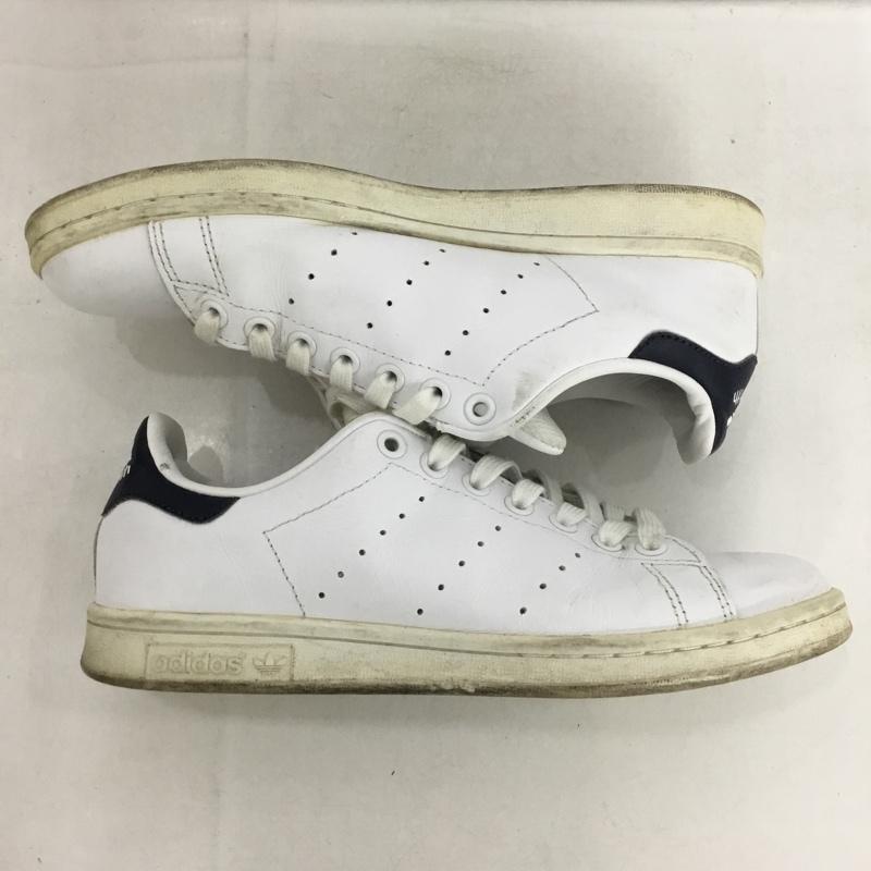 アディダス adidas スニーカー スニーカー M20325 Stan Smith Stan Smith 24.5cm 24.5cm ロゴ、文字 白 / ホワイト / X 紺 / ネイビー /  レディース USED 古着 中古 10147131