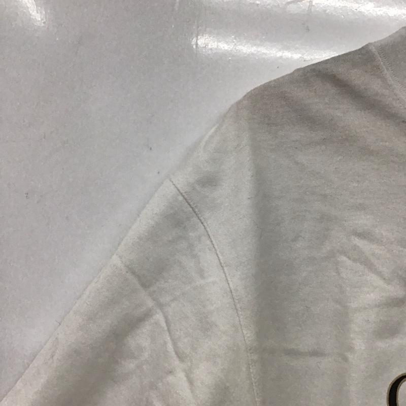 クリスチャンディオール Christian Dior Tシャツ 半袖 半袖カットソー プリントTシャツ クルーネックカットソー M プリント 白 / ホワイト /  メンズ USED 古着 中古 10144951