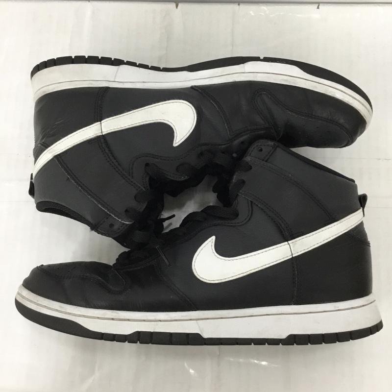 ナイキ NIKE スニーカー スニーカー DJ6189-001 DUNK HI RETRO 28cm 28.0cm ロゴ、文字 黒 / ブラック / X 白 / ホワイト /  メンズ USED 古着 中古 10109883