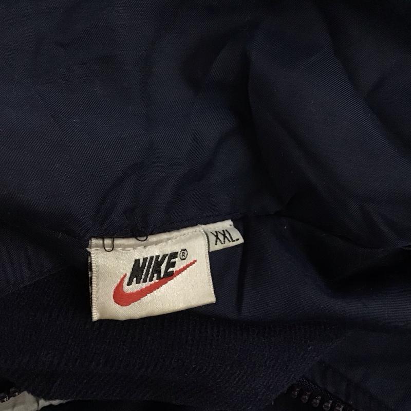 ナイキ NIKE セットアップ セットアップ ジャージ 90s XXL 無地 灰 / グレー / X 紺 / ネイビー /  メンズ USED 古着 中古 10120655