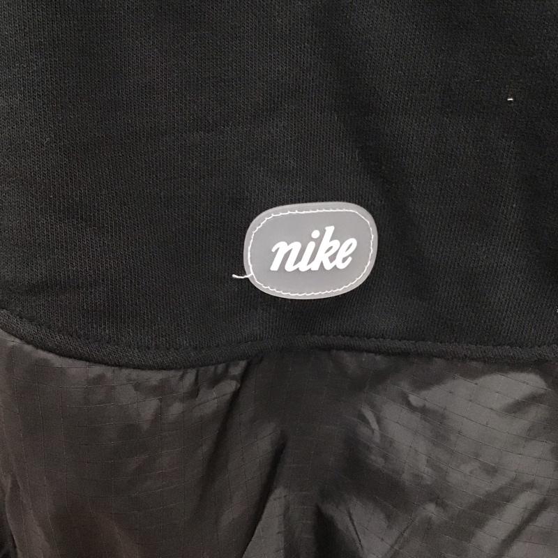 ナイキ NIKE パーカー 長袖 DQ6256-010 IC FLC HOODIE MMBR S ロゴ、文字 X プリント 黒 / ブラック /  レディース USED 古着 中古 10128355