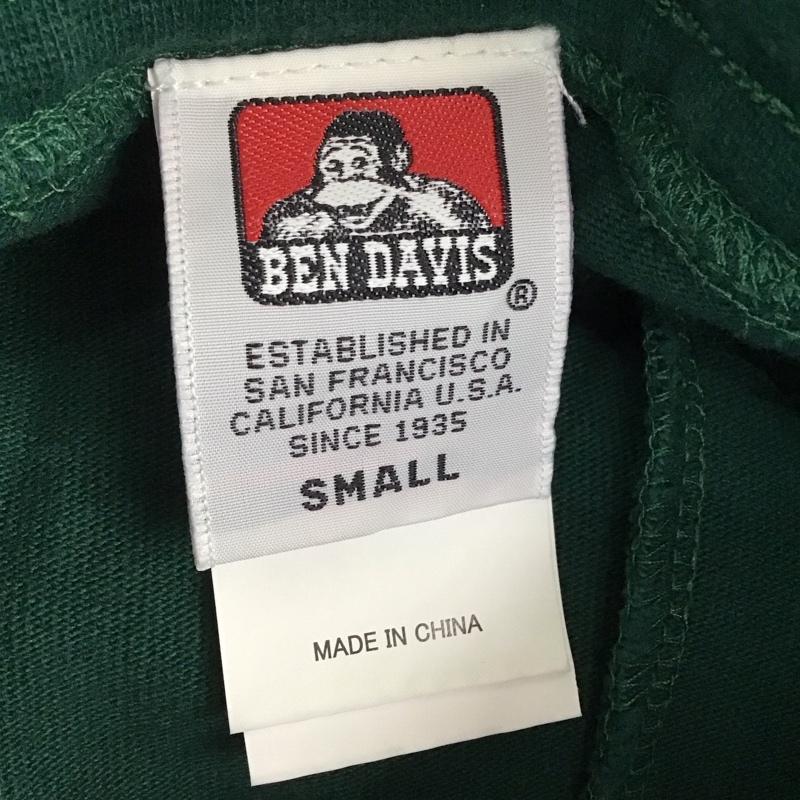 ベンデイビス BEN DAVIS パンツ ショートパンツ ショートパンツ ハーフパンツ カジュアルパンツ S ロゴ、文字 緑 / グリーン /  メンズ USED 古着 中古 10133655