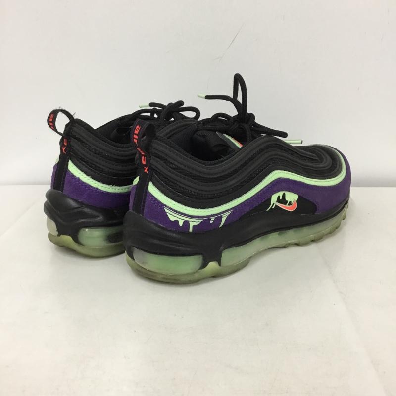 ナイキ NIKE スニーカー スニーカー DC1500-001 AIR MAX 97 ハロウィン 25cm 25.0cm ロゴ、文字 黒 / ブラック / X 紫 / パープル / X 薄緑 / ライトグリーン /  メンズ USED 古着 中古 10144916