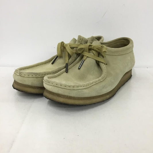 クラークス Clarks ブーツ ショートブーツ 61284821 ワラビー UK7.5 US8.5 US：8.5 無地 ベージュ / ベージュ /  メンズ USED 古着 中古 10148646