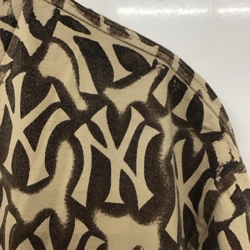 シュプリーム Supreme Tシャツ 半袖 2021FW NewYorkYankeesTシャツ 半袖カットソー プリントTシャツ L プリント ベージュ / ベージュ /  メンズ USED 古着 中古 10131142