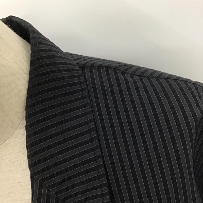 ハレ HARE ジャケット、上着 ジャケット、ブレザー ha030159tr ストライプ半袖シャツジャケット カラーシャツジャケット カジュアルジャケット S ストライプ 灰 / グレー /  メンズ USED 古着 中古 10107491