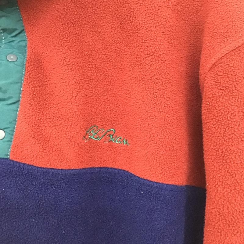 エルエルビーン L.L.Bean ジャケット、上着 ジャンパー、ブルゾン フリース M 無地 紺 / ネイビー / X 赤 / レッド /  レディース USED 古着 中古 10147191