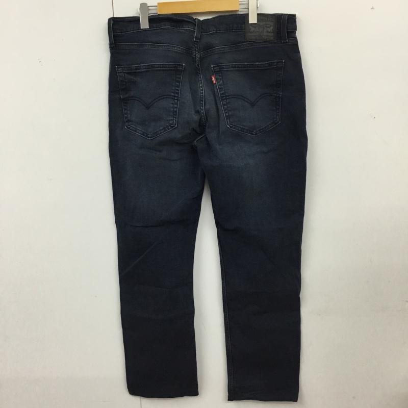 リーバイストラウスアンドコー Levi Strauss & co. パンツ デニム、ジーンズ デニムパンツ ストレートパンツ ワイドパンツ カジュアルパンツ ストレッチパンツ 36インチ 無地 紺 / ネイビー /  メンズ USED 古着 中古 10120478