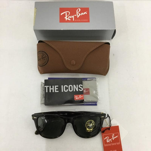 レイバン Ray-Ban めがね・サングラス サングラス RB2140-F WAYFARER カラーレンズ ケース付き ロゴ、文字 茶 / ブラウン /  メンズ USED 古着 中古 10129424