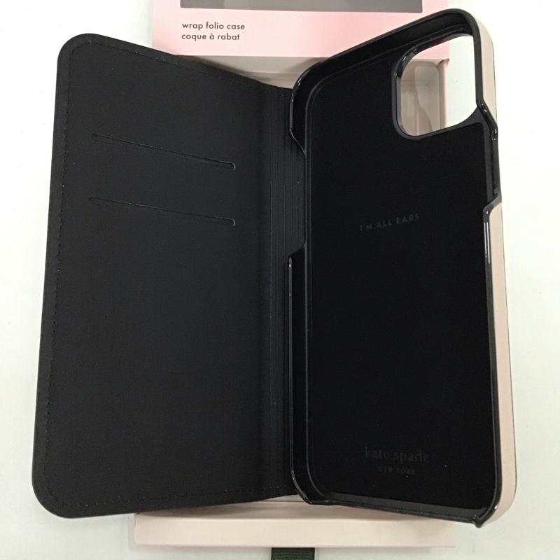 ケイトスペード Kate Spade ファッション小物 ファッション小物 KSIPH-256-PLVMB iPhone14 Plus iPhoneケース 手帳型 無地 桃 / ピンク /  レディース USED 古着 中古 10124308