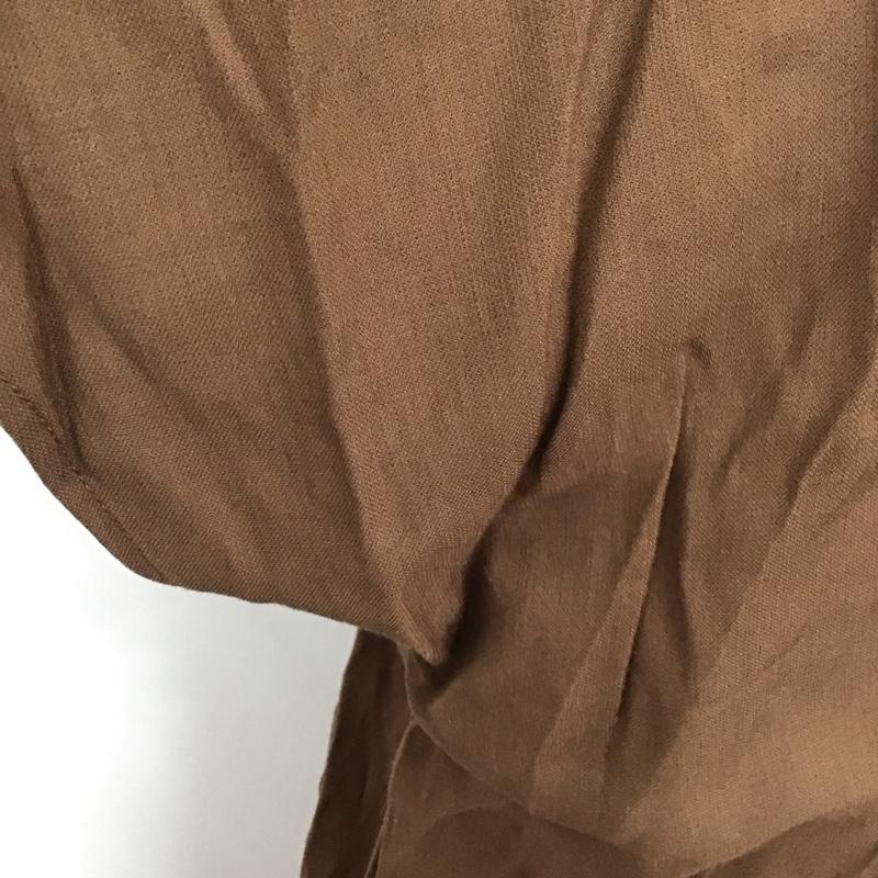 ニコアンド niko and... ワンピース ロングスカート 無地 茶 / ブラウン /  レディース USED 古着 中古 10106472