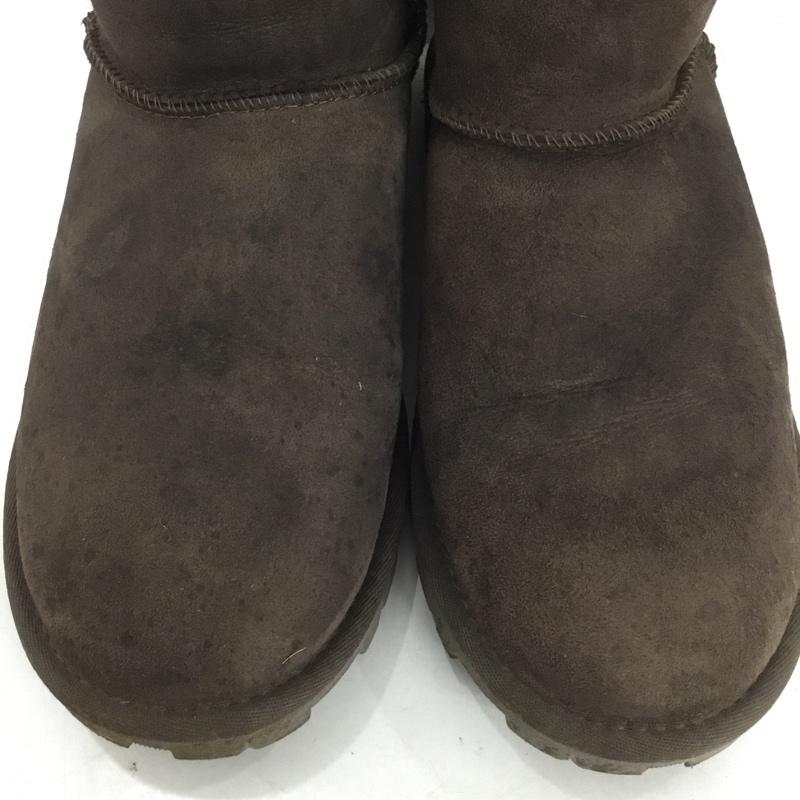 アグ UGG ブーツ 一般 5835 ムートンブーツ 26cm 26.0cm ロゴ、文字 茶 / ブラウン /  メンズ USED 古着 中古 10142177
