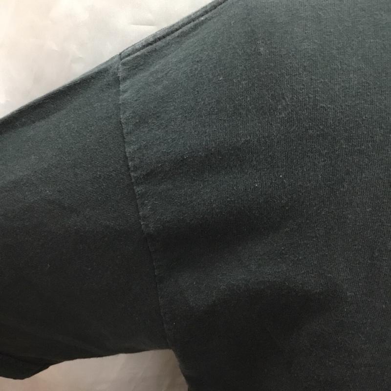 古着 USED Tシャツ 半袖 半袖カットソー プリントTシャツ クルーネックカットソー L プリント 黒 / ブラック /  メンズ USED 古着 中古 10114164