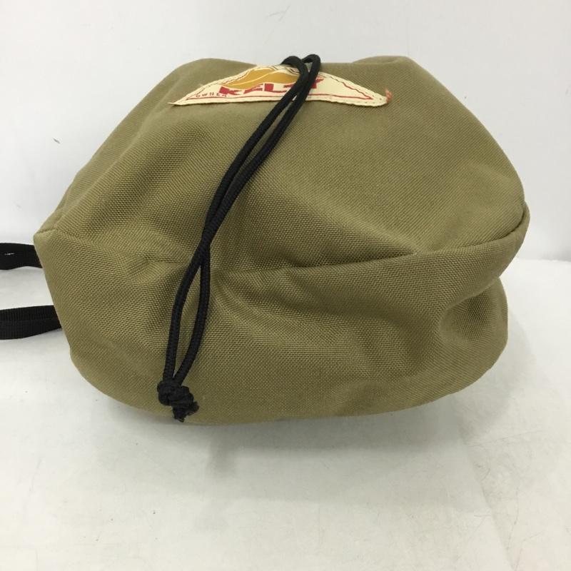 ケルティ KELTY ショルダーバッグ ショルダーバッグ キンチャク ショルダー 巾着 ロゴ、文字 ベージュ / ベージュ / X 黒 / ブラック /  メンズ USED 古着 中古 10148455