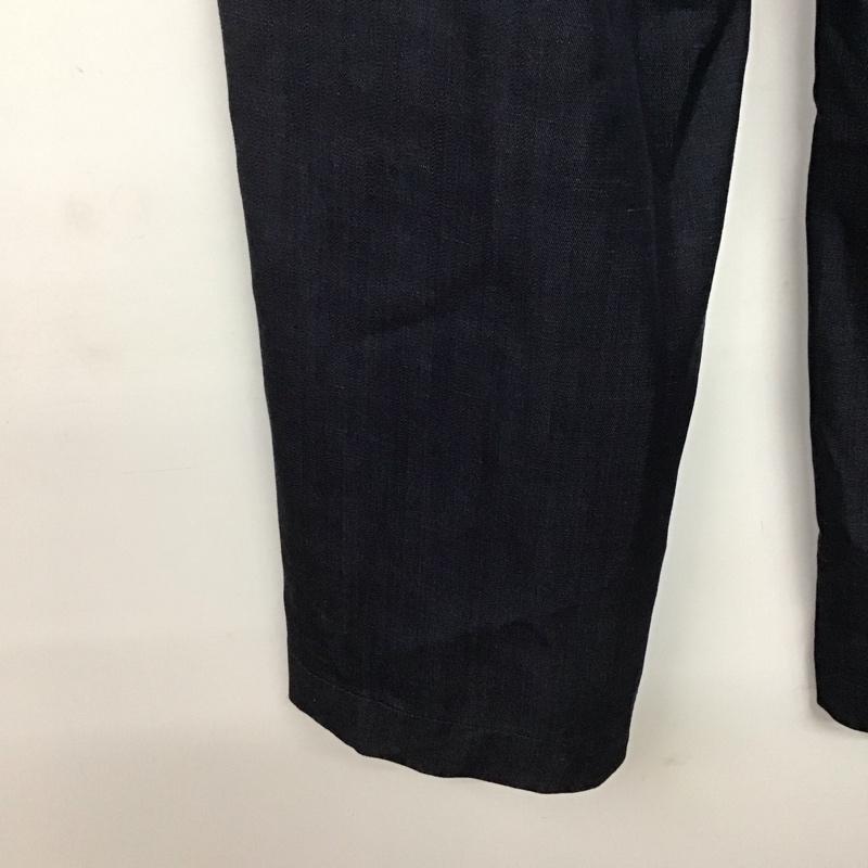 ニジュウサンク 23区 パンツ スラックス 38 無地 紺 / ネイビー /  レディース USED 古着 中古 10144526