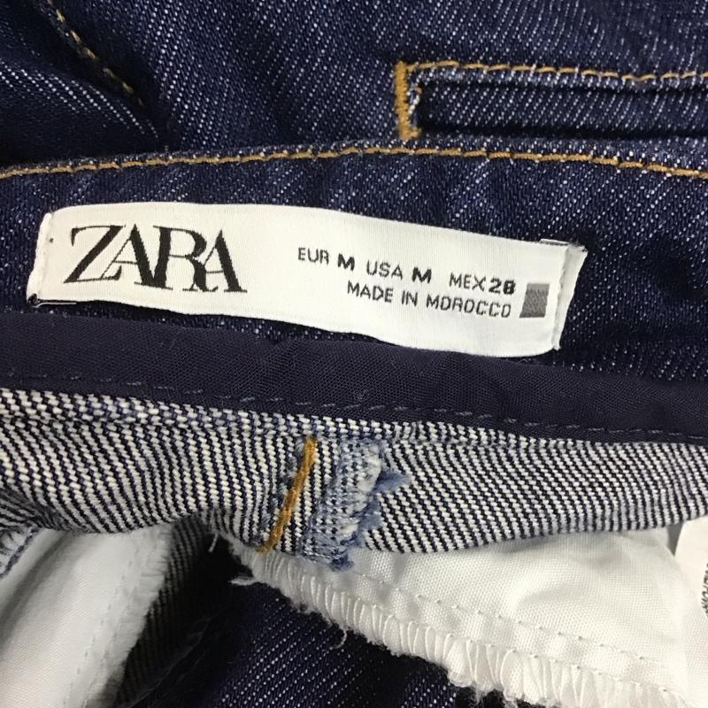 ザラ ZARA パンツ デニム、ジーンズ 4406 162 400 テーパード M 無地 インディゴ / インディゴ /  レディース USED 古着 中古 10112354
