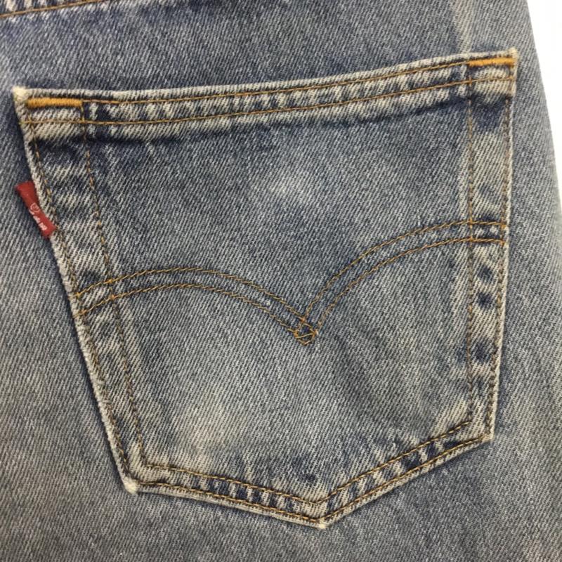 リーバイス Levi s パンツ デニム、ジーンズ 501 6182 W34 L32 USA製 34インチ 無地 青 / ブルー /  メンズ USED 古着 中古 10116130