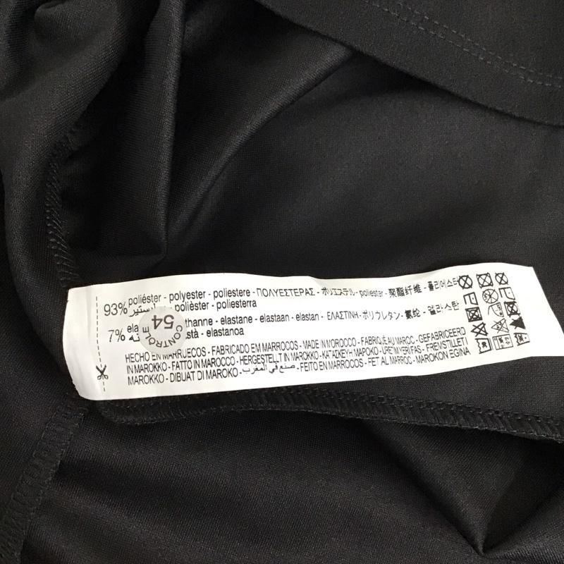 ザラ ZARA ワンピース ひざ丈スカート 0264 590 800 ノースリーブ L 無地 黒 / ブラック /  レディース USED 古着 中古 10115020