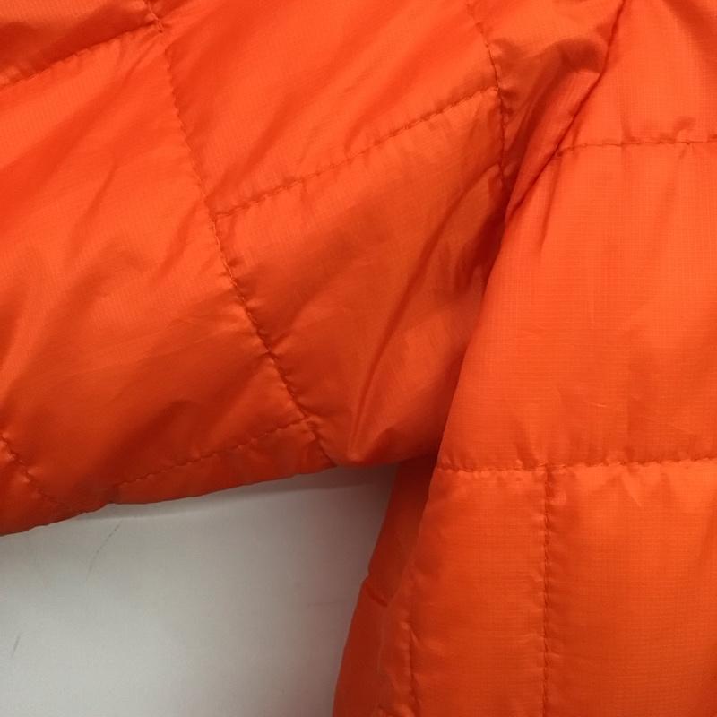 パタゴニア patagonia ジャケット、上着 ジャンパー、ブルゾン ジップアップジャケット ナイロンジャケット アウター L ロゴ、文字 橙 / オレンジ /  メンズ USED 古着 中古 10147536