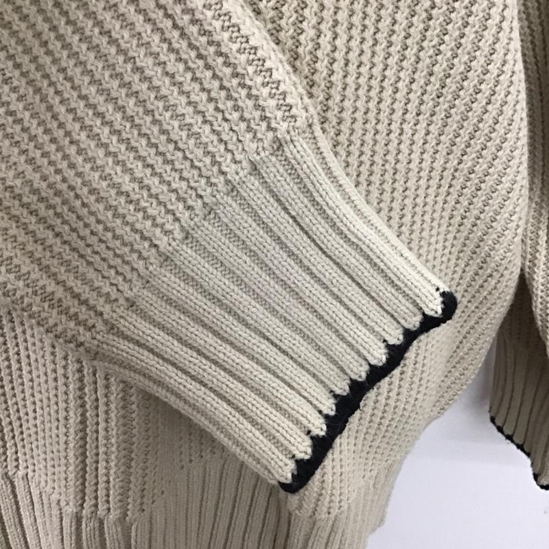 ローリーズファーム LOWRYS FARM ニット、セーター 長袖 FREE 無地 ベージュ / ベージュ /  レディース USED 古着 中古 10122242