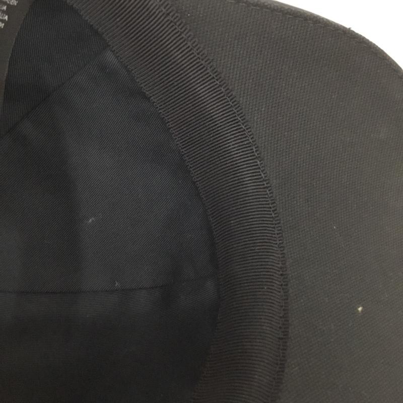 グッチ GUCCI 帽子 キャップ インターロッキングG コットン ワンポイント 黒 / ブラック /  メンズ USED 古着 中古 10142837