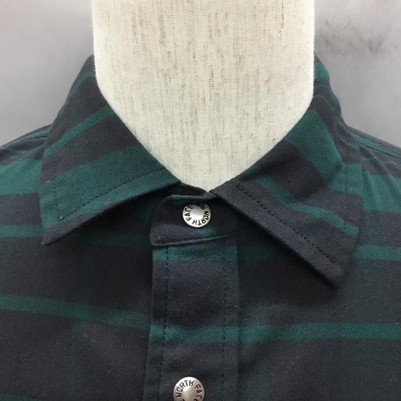 ザノースフェイス THE NORTH FACE シャツ、ブラウス 長袖 nr62031 STRETCHFLANNELSHIRT 長袖シャツ チェックシャツ L チェック マルチカラー / マルチカラー /  メンズ USED 古着 中古 10109418