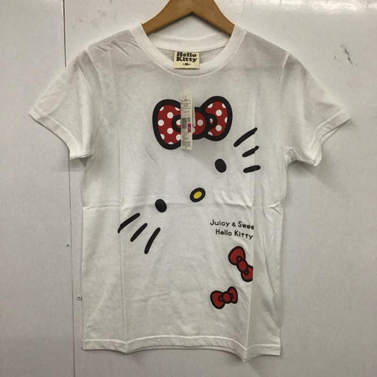 古着 USED Tシャツ 半袖 ハローキティ M キャラクター X プリント 白 / ホワイト /  レディース USED 古着 中古 10147671