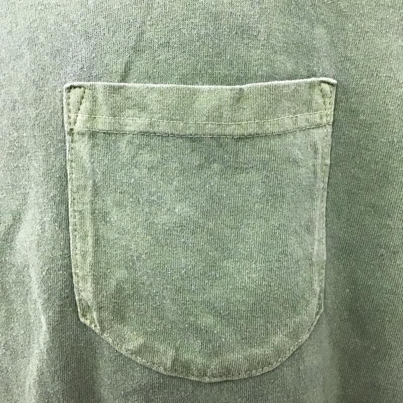 グッドオン Good On Tシャツ 長袖 XL 無地 緑 / グリーン /  メンズ USED 古着 中古 10107891