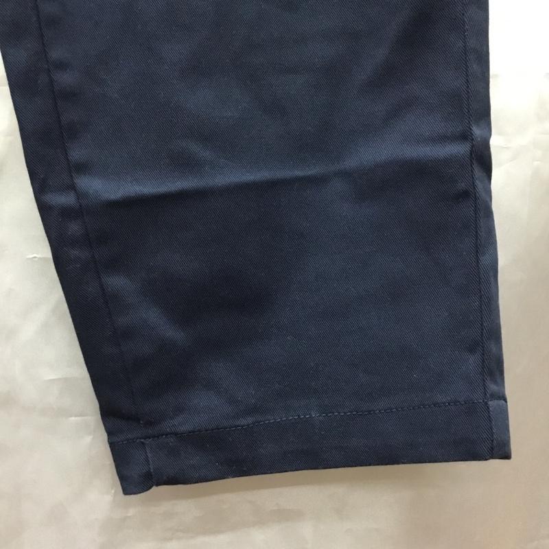 ディッキーズ Dickies パンツ デニム、ジーンズ dk006282 TCツイルストレッチクロップドパンツ7分丈 ワークパンツ 32インチ 無地 紺 / ネイビー /  メンズ USED 古着 中古 10118664