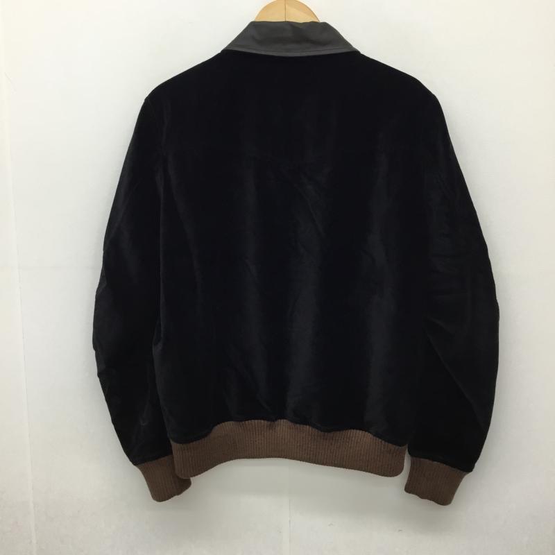 ディーゼル DIESEL ジャケット、上着 ジャンパー、ブルゾン ベロアジャケット M 刺繍 黒 / ブラック /  メンズ USED 古着 中古 10138376
