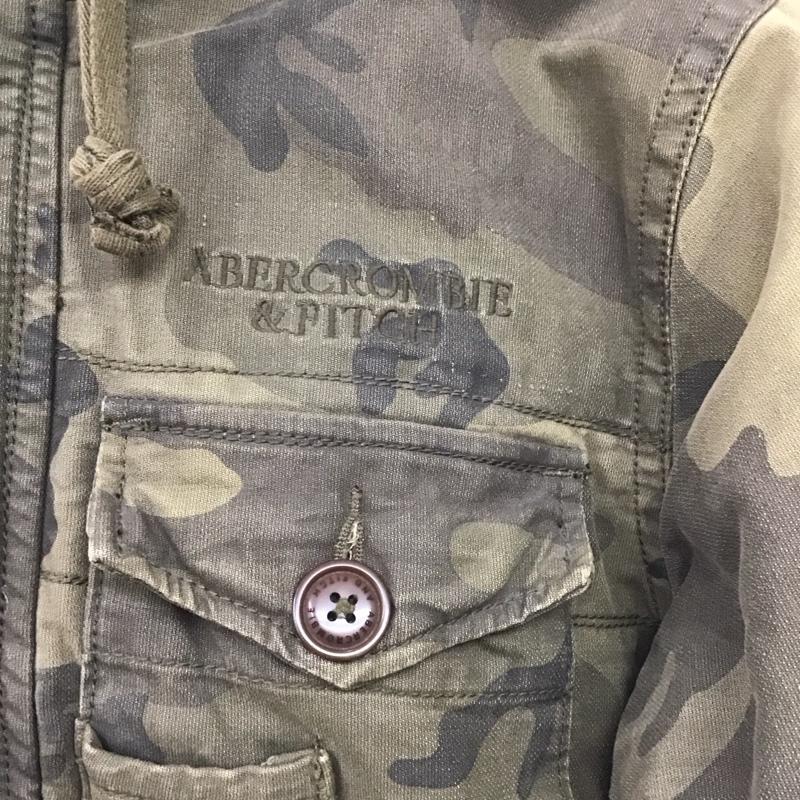 アバクロンビーアンドフィッチ ABERCROMBIE&FITCH ジャケット、上着 ジャケット、ブレザー ジップアップジャケット アウター ミリタリージャケット S カモフラージュ柄・迷彩 マルチカラー / マルチカラー /  メンズ USED 古着 中古 10140748