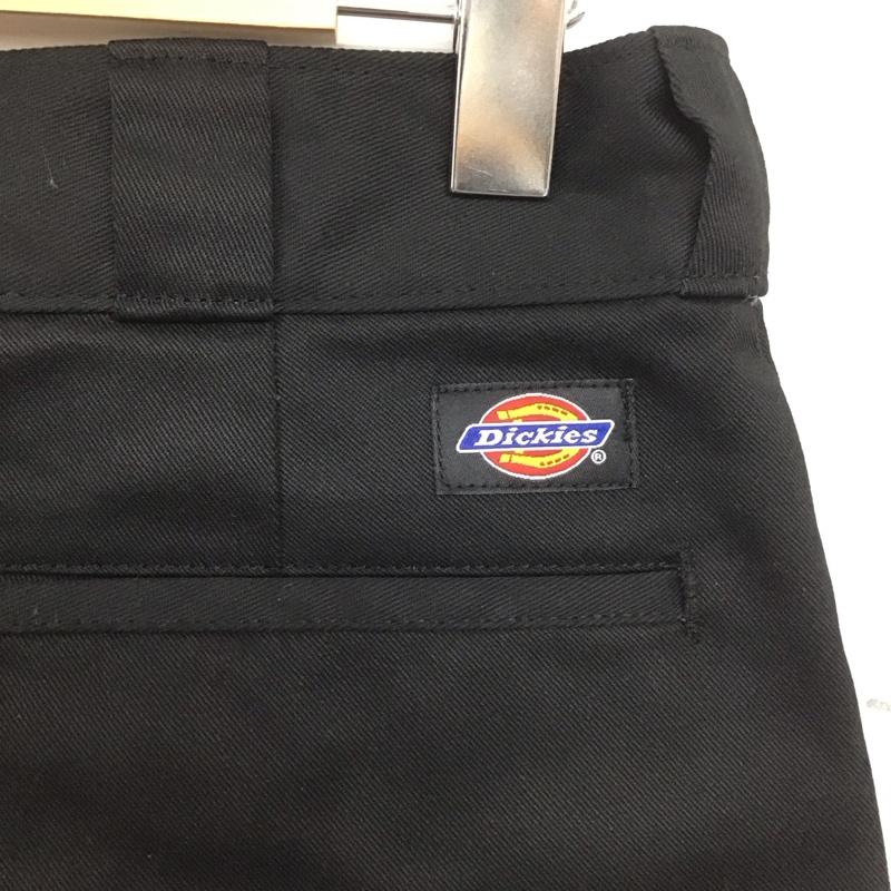 ディッキーズ Dickies パンツ ワークパンツ、ペインターパンツ ワイドパンツ カジュアルパンツ ワークパンツ 30インチ 無地 黒 / ブラック /  メンズ USED 古着 中古 10140114