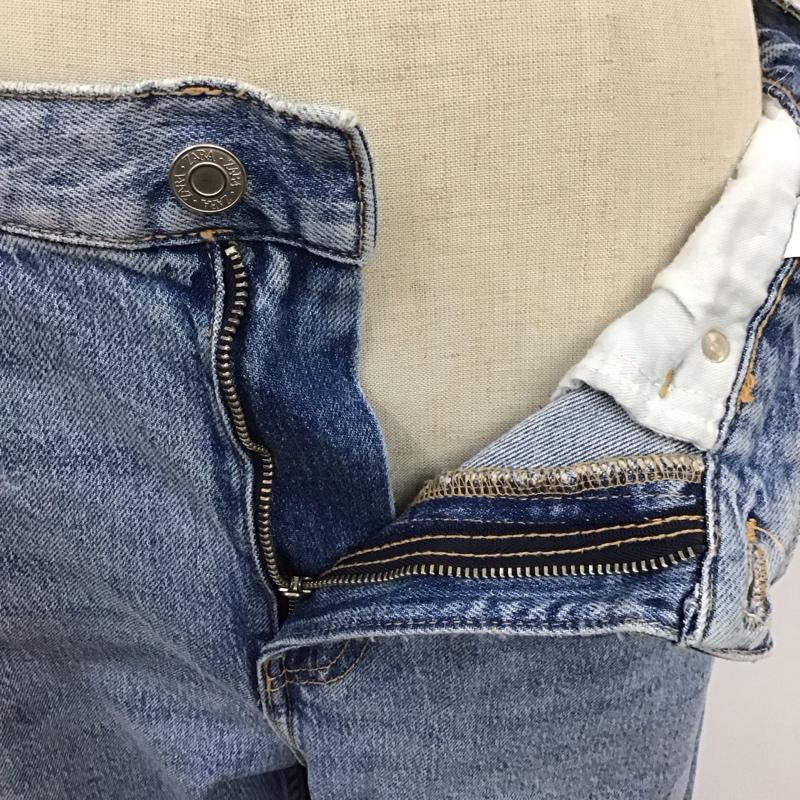 ザラ ZARA パンツ デニム、ジーンズ 2569 910 400 フレアデニム 無地 水色 / ライトブルー /  レディース USED 古着 中古 10109433