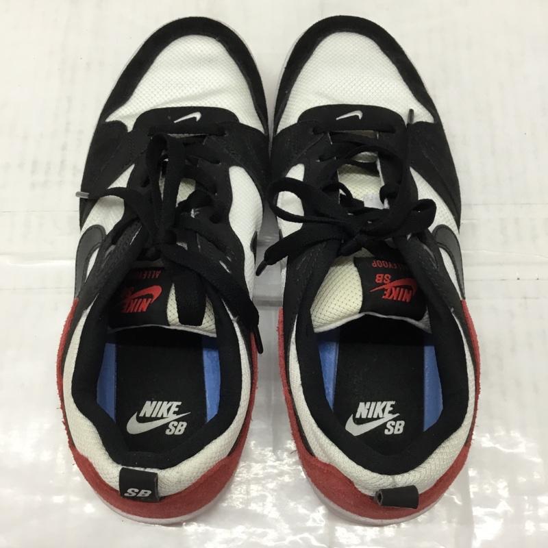 ナイキ NIKE スニーカー スニーカー CJ0882-102 SB ALLEYOOP 27cm 27.0cm ロゴ、文字 白 / ホワイト / X 黒 / ブラック / X 赤 / レッド /  メンズ USED 古着 中古 10109739