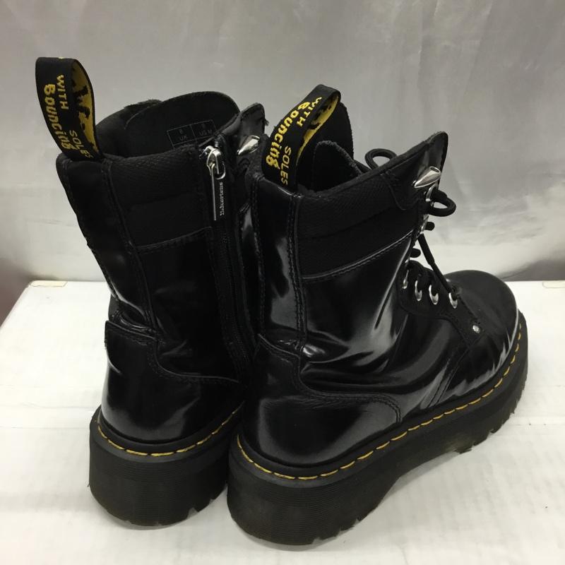 ドクターマーチン Dr.Martens ブーツ ショートブーツ AW006 サイドファスナー レースアップ UK8 US：9 無地 黒 / ブラック /  メンズ USED 古着 中古 10117005