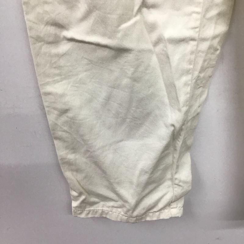 ザラ ZARA パンツ ワークパンツ、ペインターパンツ M 無地 白 / ホワイト /  レディース USED 古着 中古 10151097