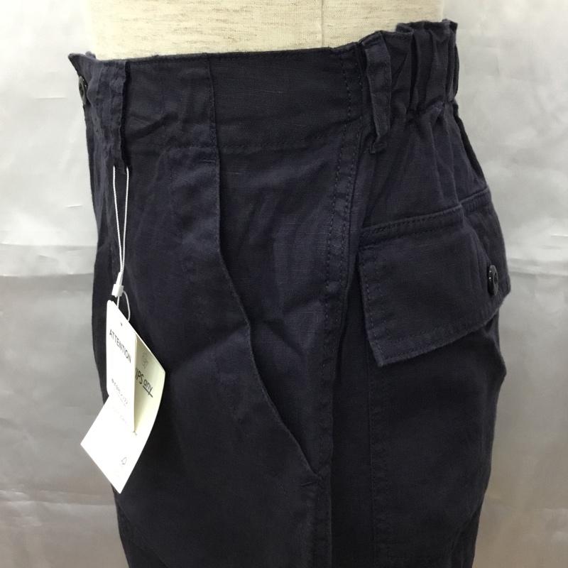 シップス SHIPS パンツ ショートパンツ M 無地 紺 / ネイビー /  メンズ USED 古着 中古 10108754