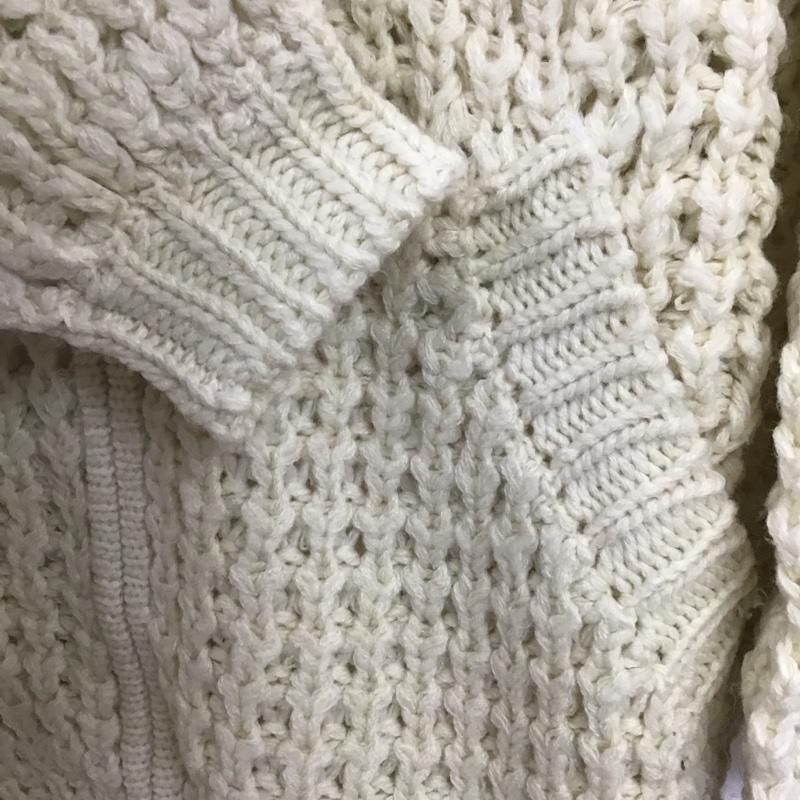 スコットクラブ SCOTCLUB カーディガン 長袖 無地 白 / ホワイト /  レディース USED 古着 中古 10142752