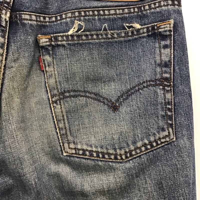 リーバイストラウスアンドコー Levi Strauss & co. パンツ デニム、ジーンズ デニムパンツ ワイドパンツ カジュアルパンツ ストレッチパンツ 34インチ 無地 インディゴ / インディゴ /  メンズ USED 古着 中古 10146551