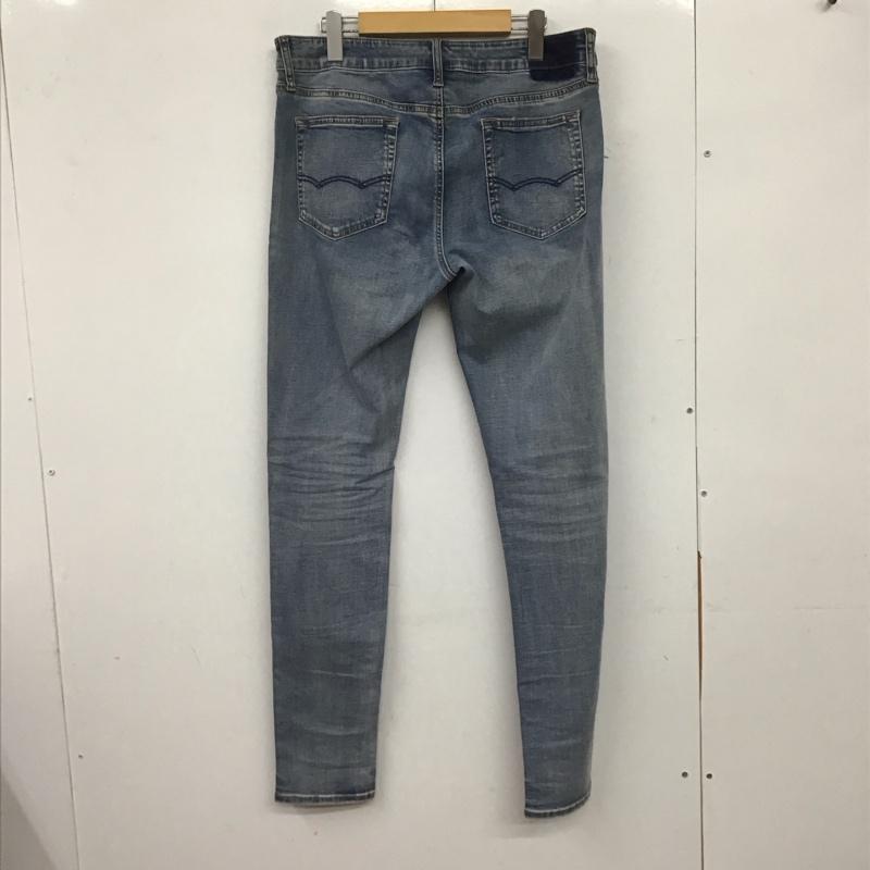 アメリカンイーグル AMERICANEAGLE パンツ デニム、ジーンズ デニムパンツ スリムパンツ カジュアルパンツ ストレッチパンツ 34 無地 インディゴ / インディゴ /  メンズ USED 古着 中古 10144940